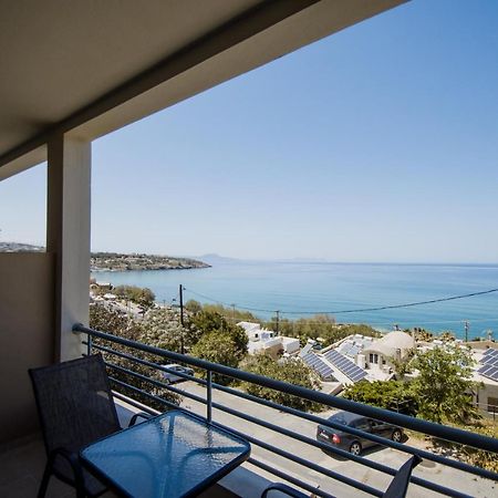 Pavlos Standard Studio With Sea View Rethymno  Bagian luar foto