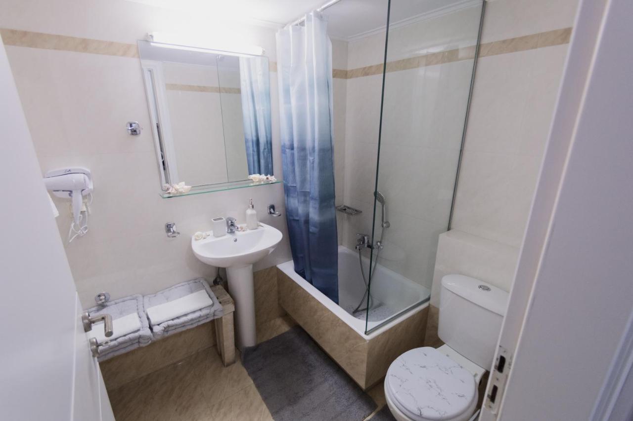 Pavlos Standard Studio With Sea View Rethymno  Bagian luar foto